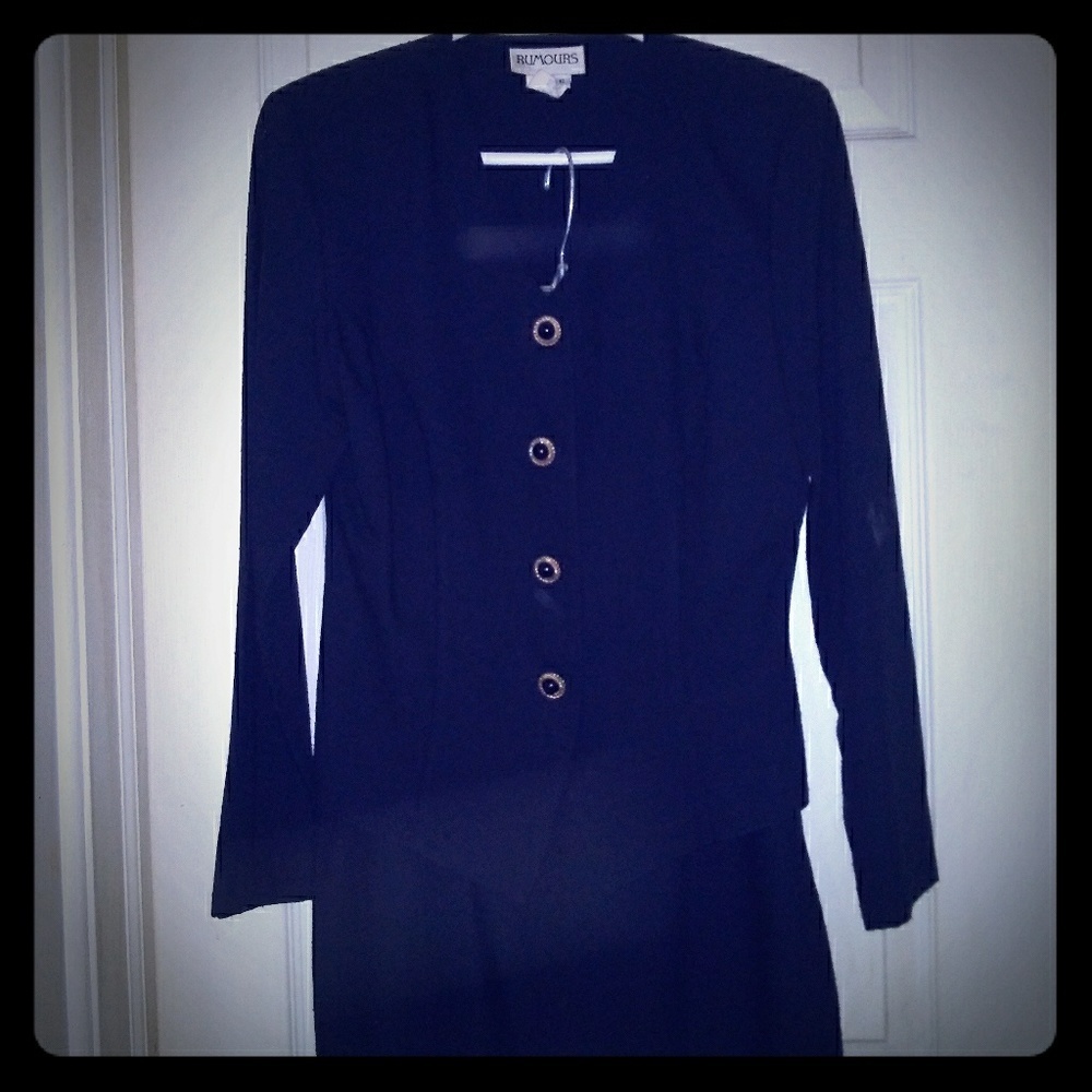 Rumours Black Suit, size 6